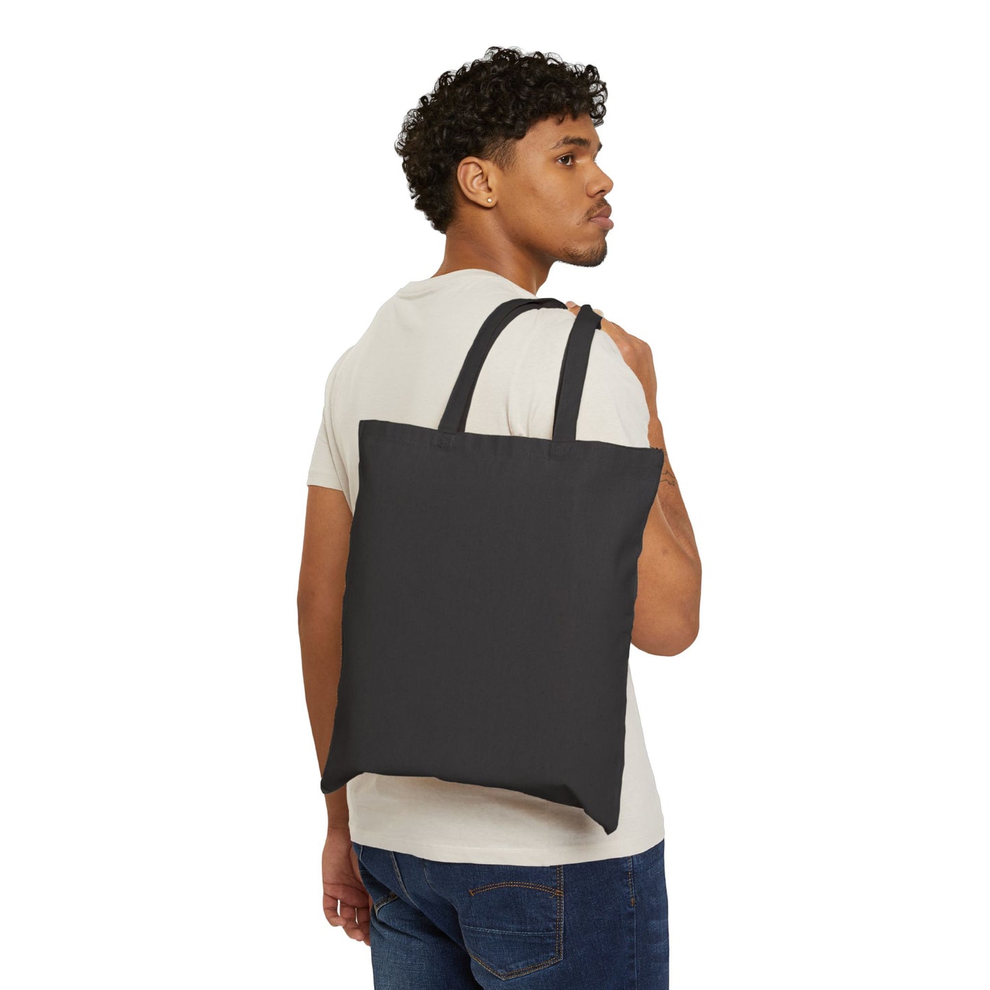 Happy Easter Lions, Tigers, Bears Cotton Canvas Tote Bag