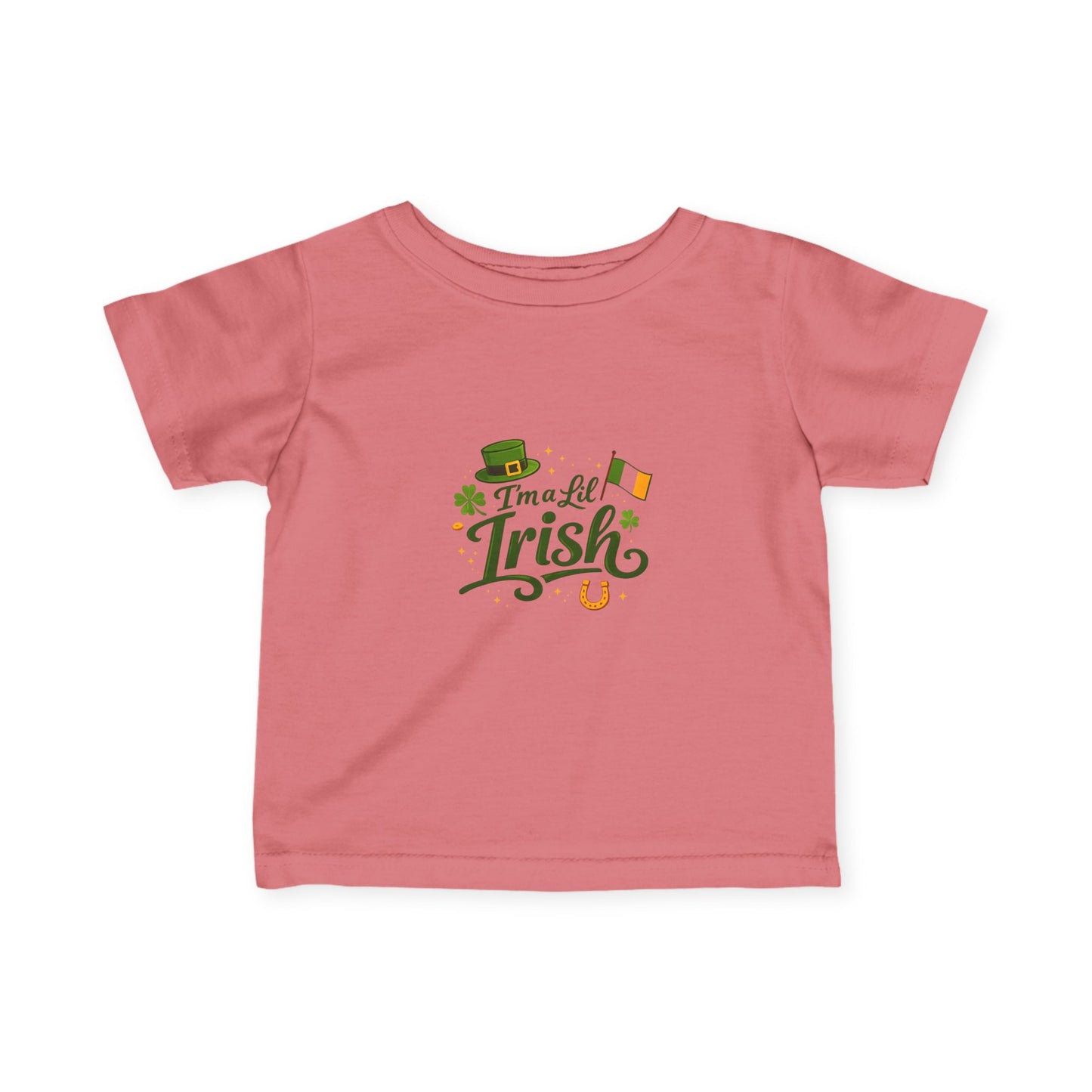 Infant Tee — "I'm a Lil' Irish" St. Patrick's Day Baby Shirt