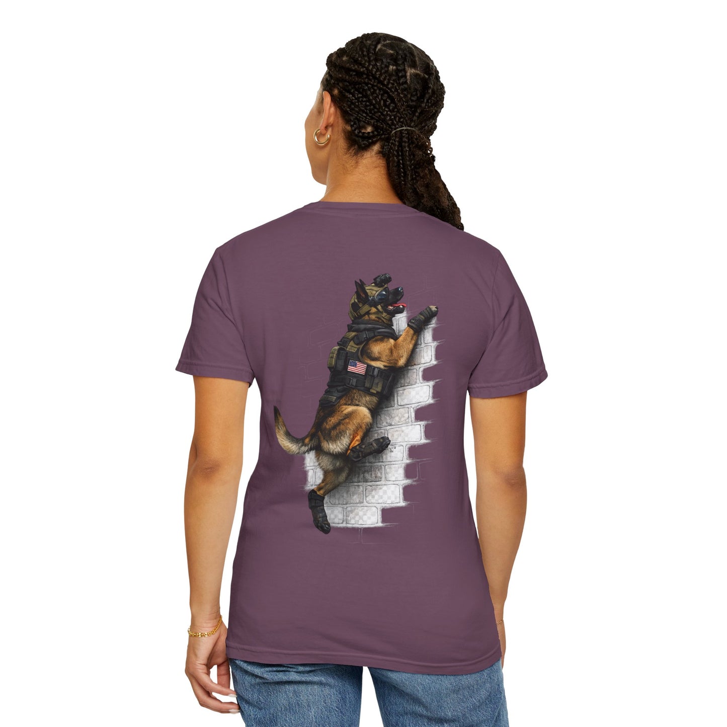 German Shepherd K9 Climbing T‑Shirt
