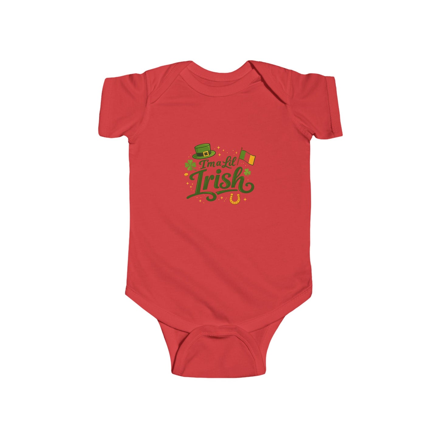 "I'm a Little Irish" St. Patrick's Day Baby Onesie