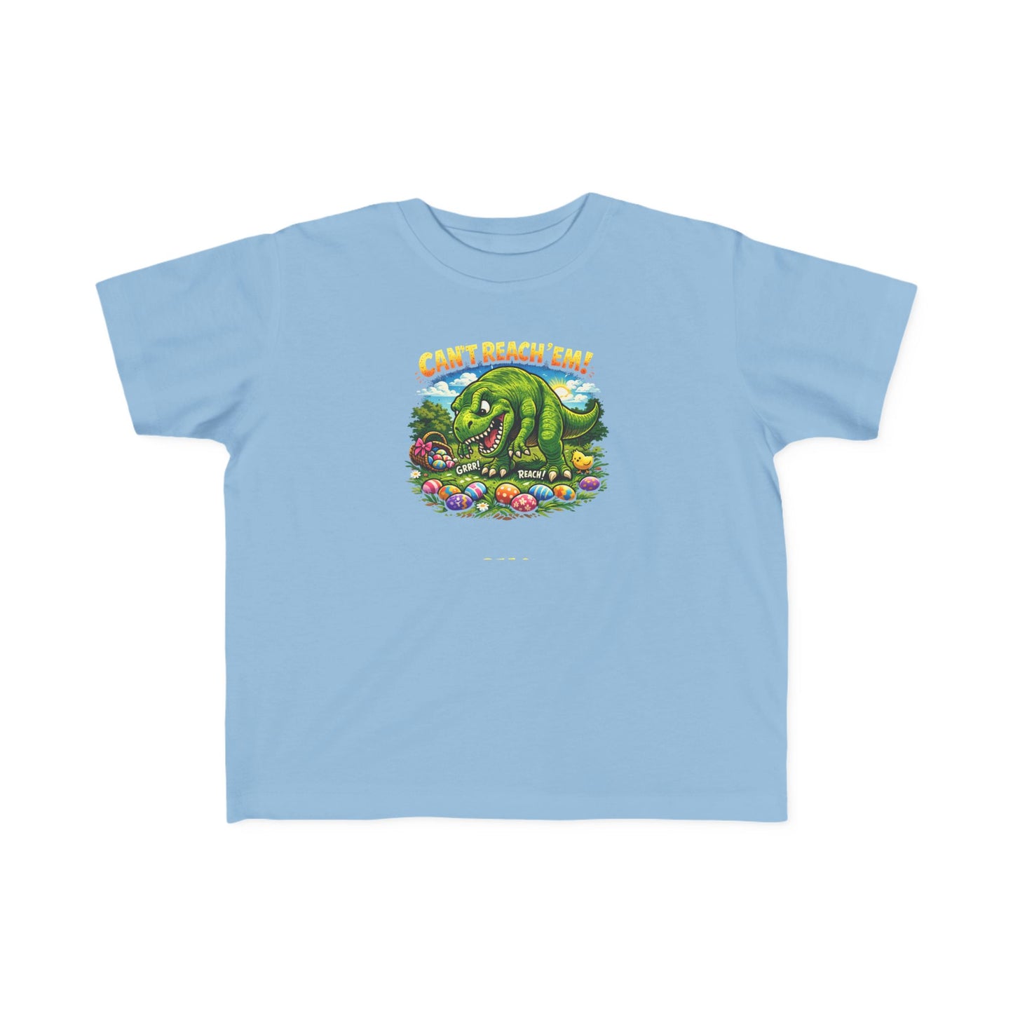 Toddler T-Shirt — T-REX "Can't Reach Me" Graphic