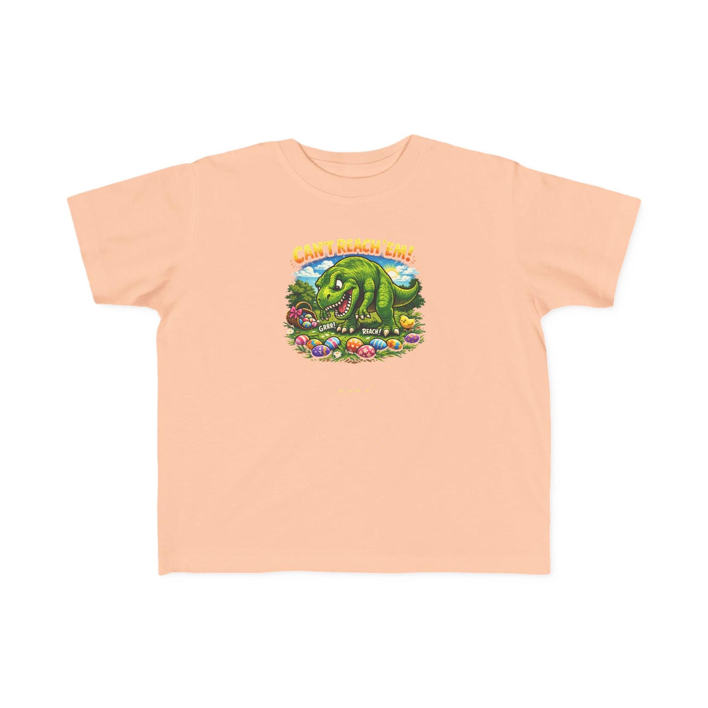 Toddler T-Shirt — T-REX "Can't Reach Me" Graphic