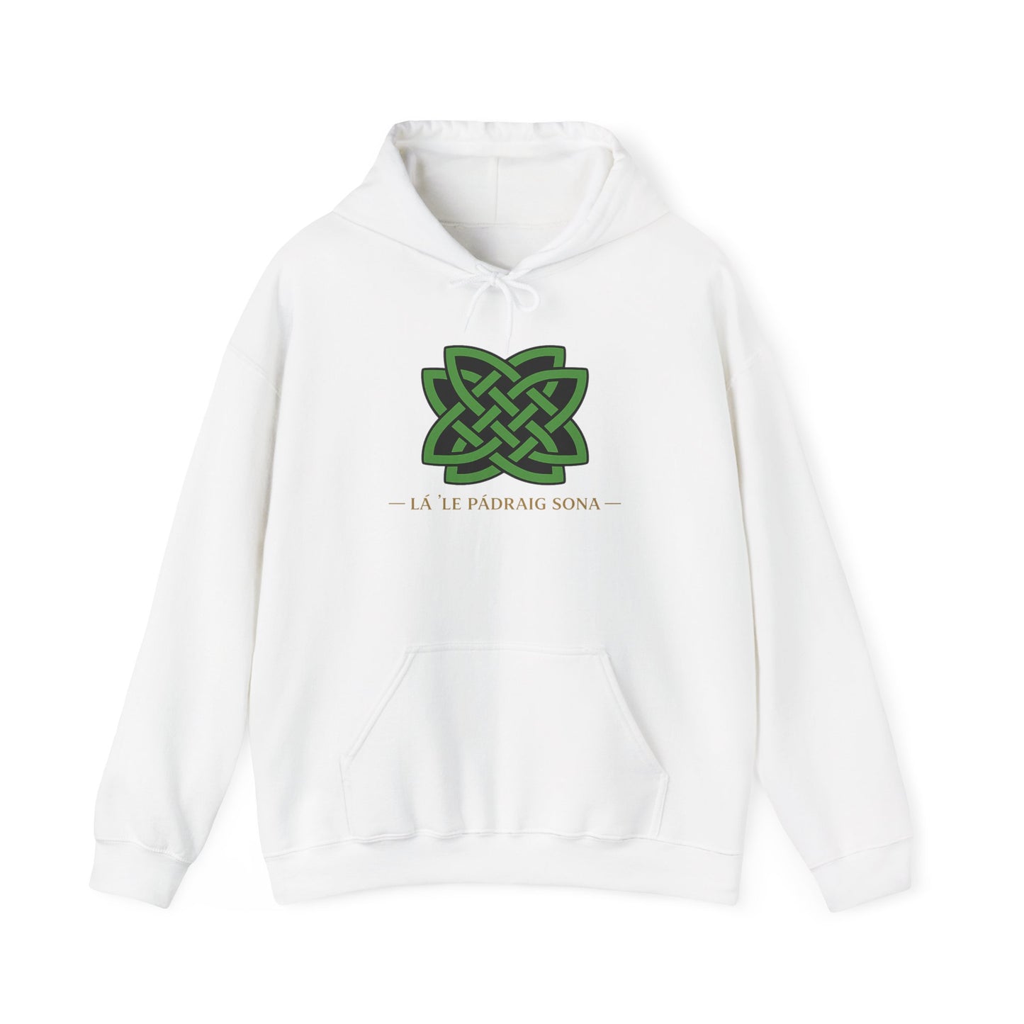 St. Patrick's Celtic Knot Hoodie – Lá Fhéile Pádraig Sona Irish Pride Sweatshirt