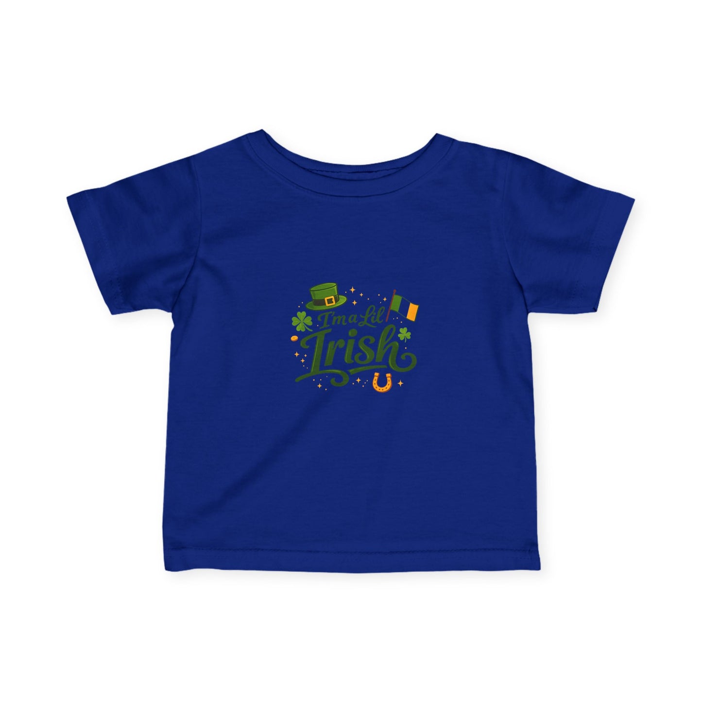 Infant Tee — "I'm a Lil' Irish" St. Patrick's Day Baby Shirt