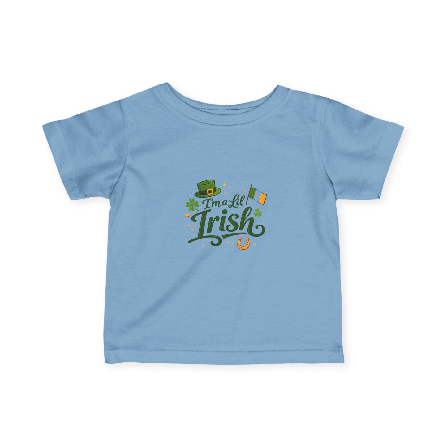 Infant Tee — "I'm a Lil' Irish" St. Patrick's Day Baby Shirt