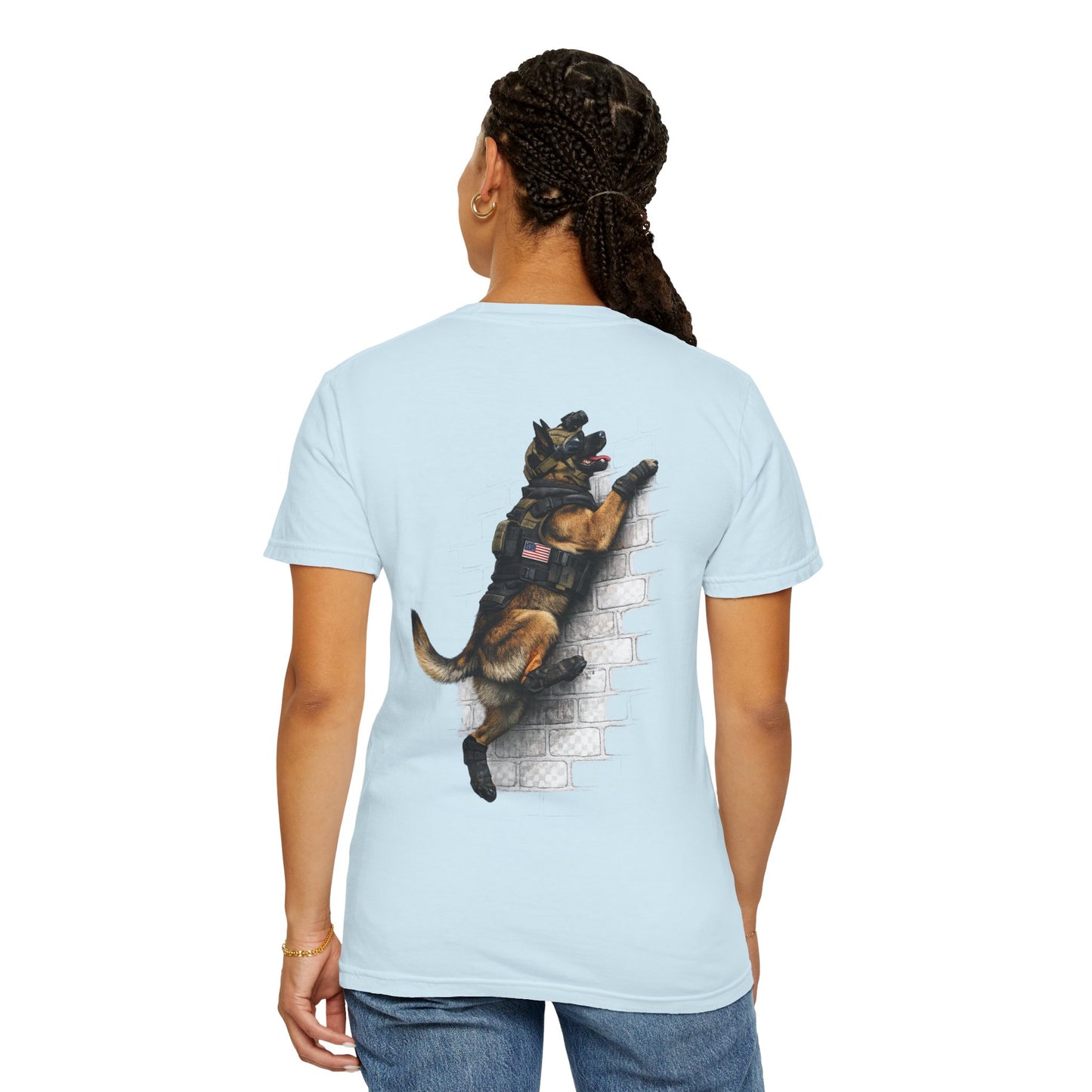 German Shepherd K9 Climbing T‑Shirt
