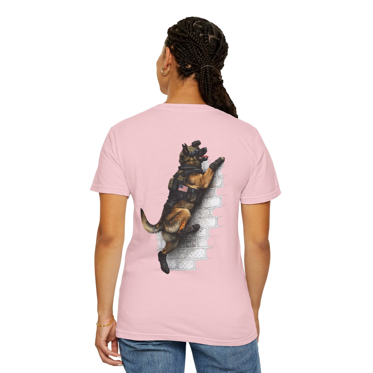 German Shepherd K9 Climbing T‑Shirt