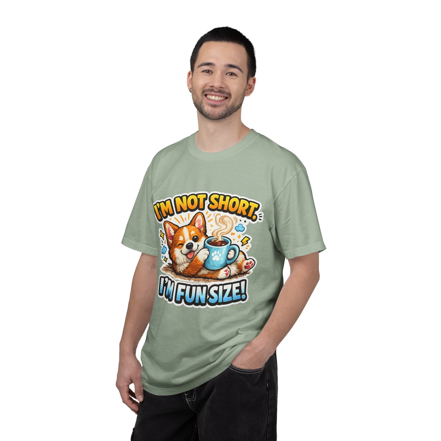 Corgi "I'm Not Short, I'm Fun Size" T-Shirt