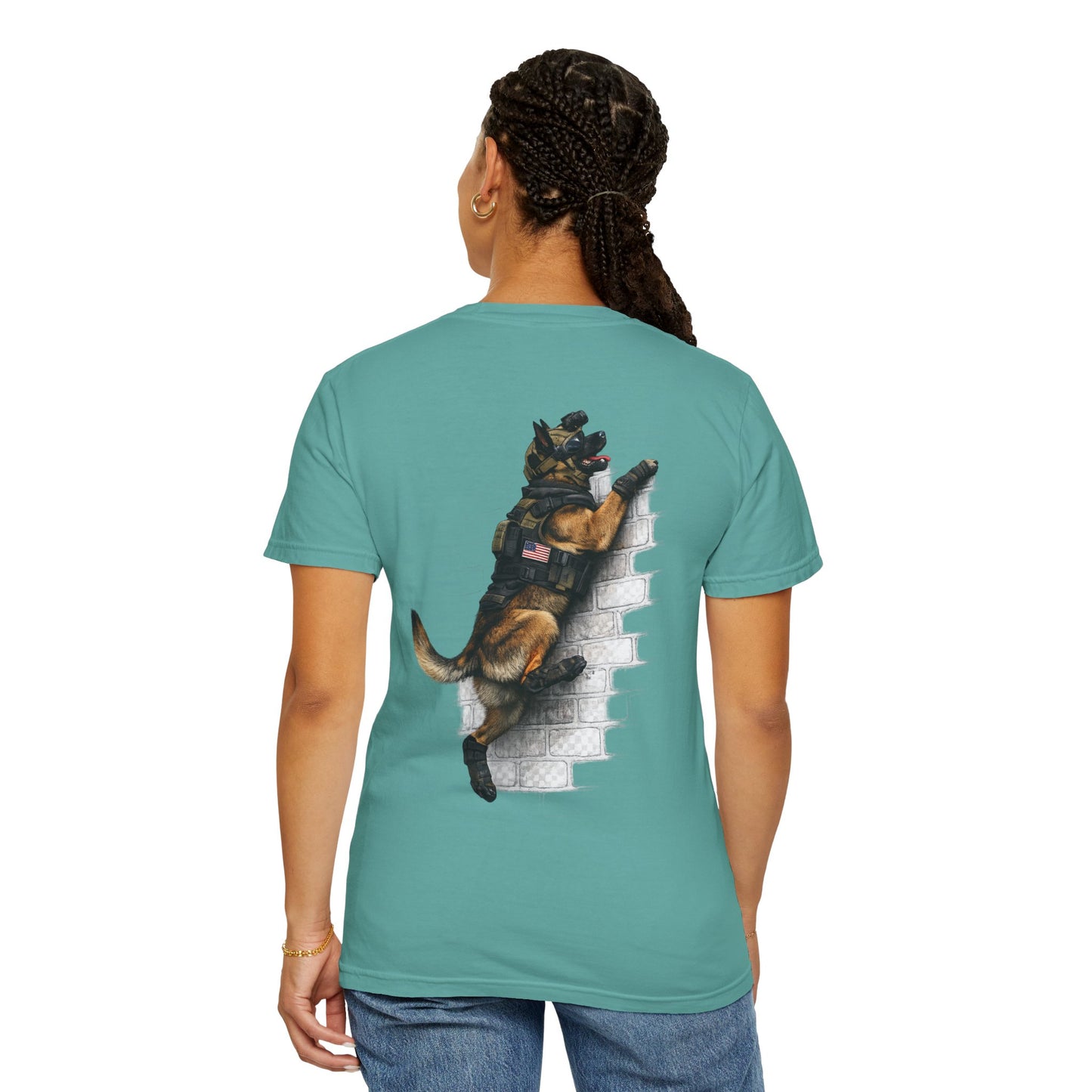 German Shepherd K9 Climbing T‑Shirt