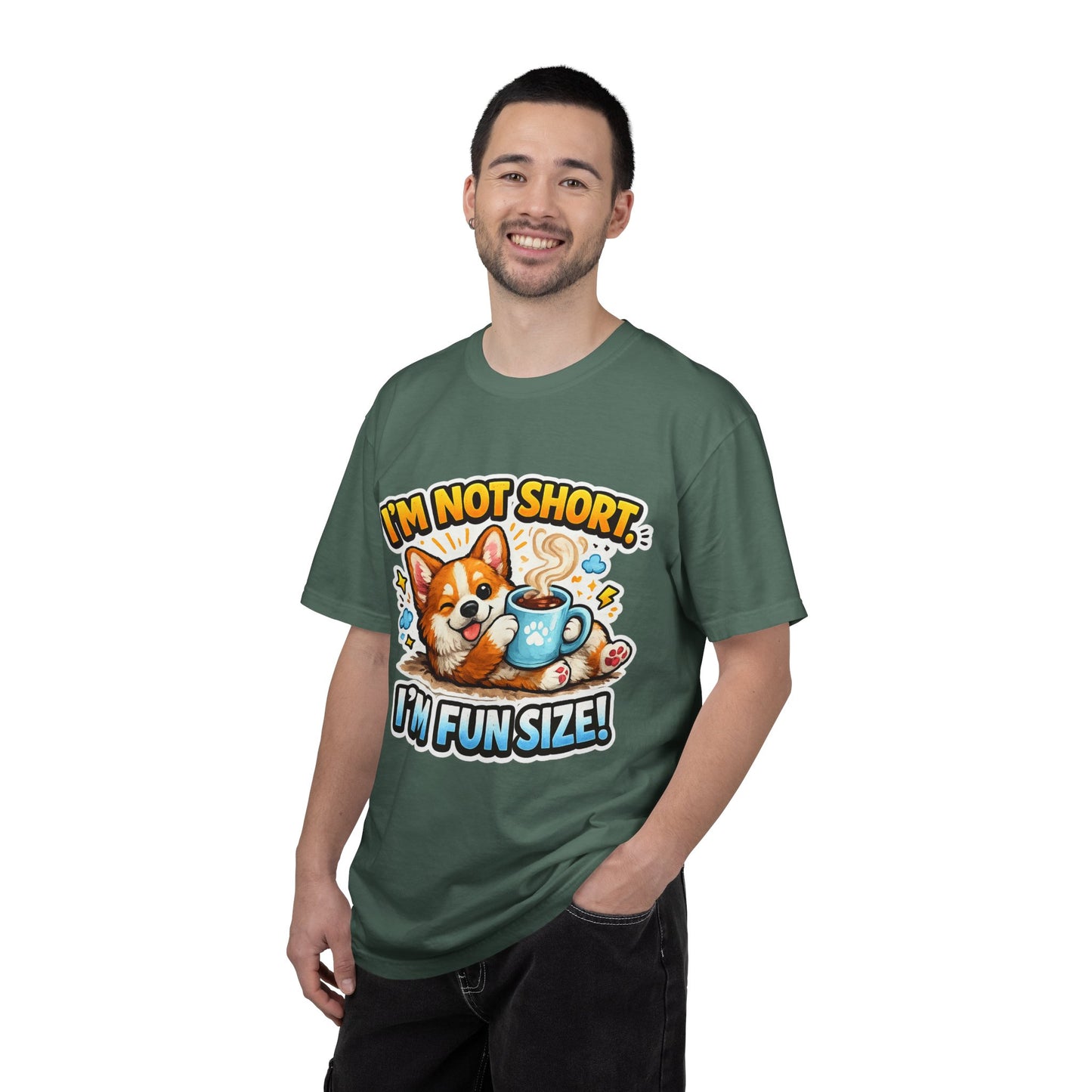 Corgi "I'm Not Short, I'm Fun Size" T-Shirt