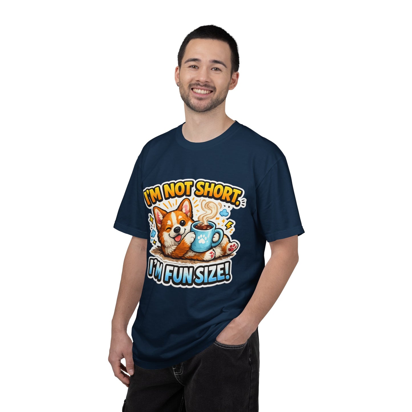 Corgi "I'm Not Short, I'm Fun Size" T-Shirt
