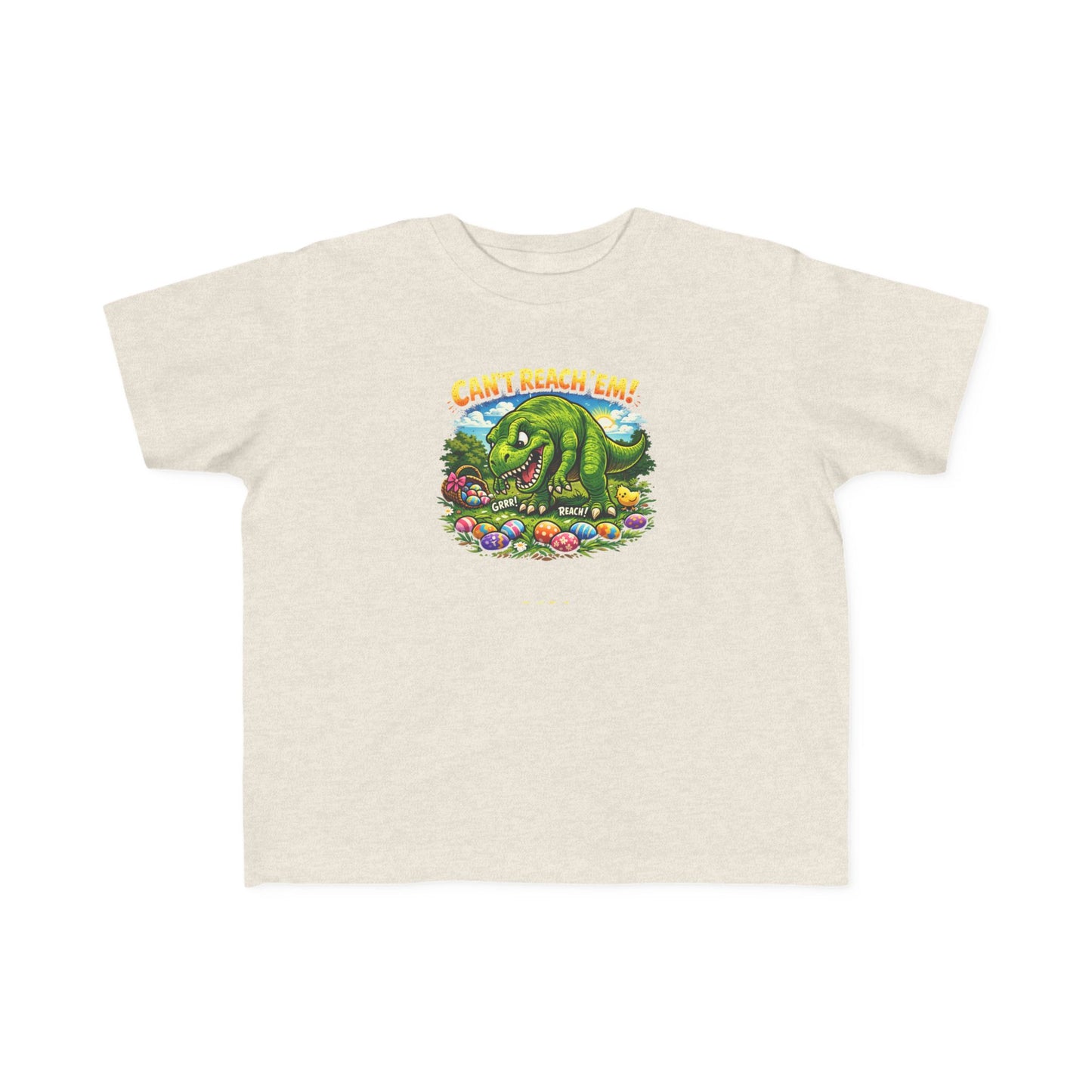 Toddler T-Shirt — T-REX "Can't Reach Me" Graphic