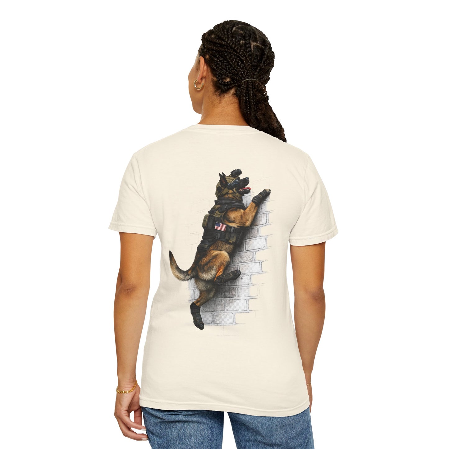 German Shepherd K9 Climbing T‑Shirt