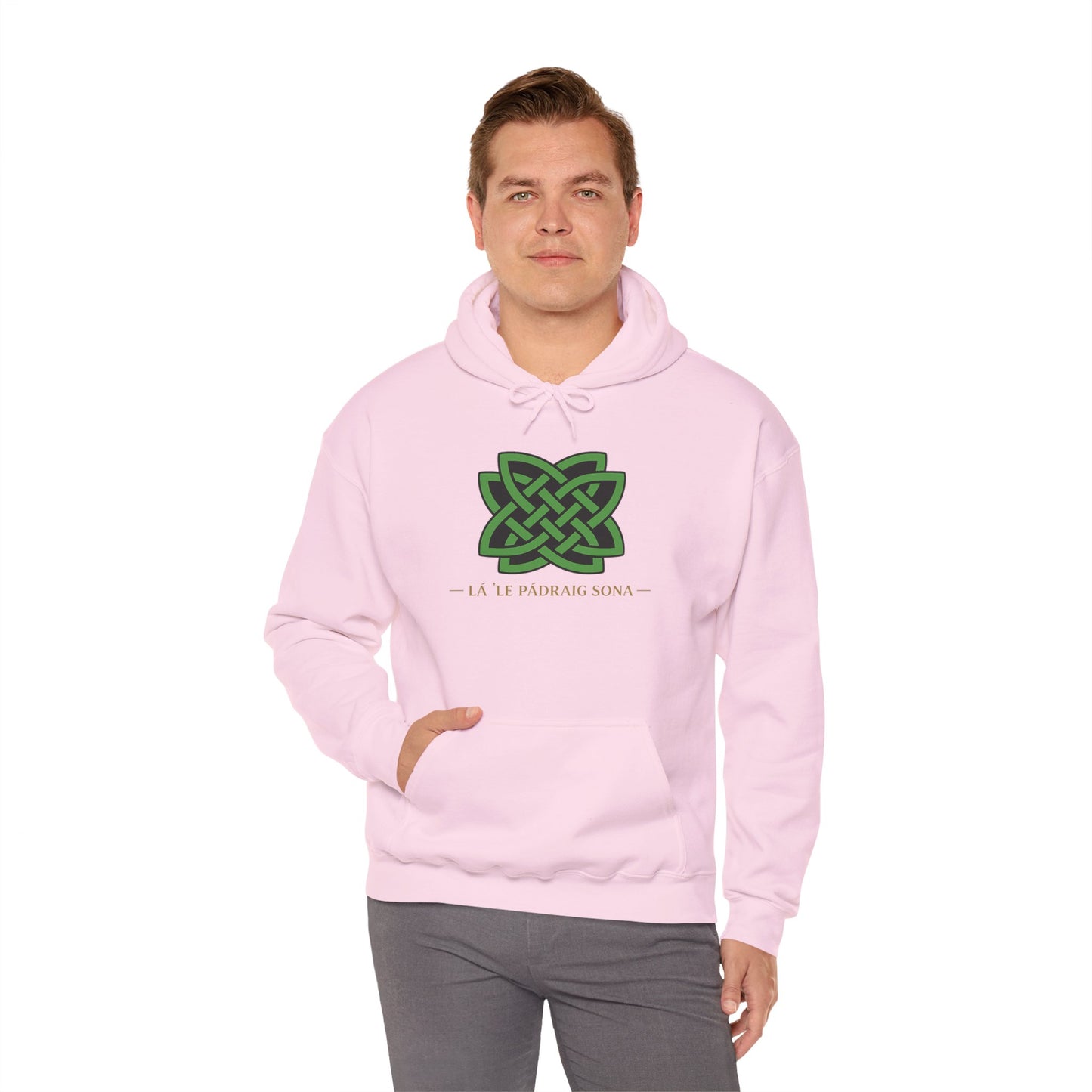 St. Patrick's Celtic Knot Hoodie – Lá Fhéile Pádraig Sona Irish Pride Sweatshirt