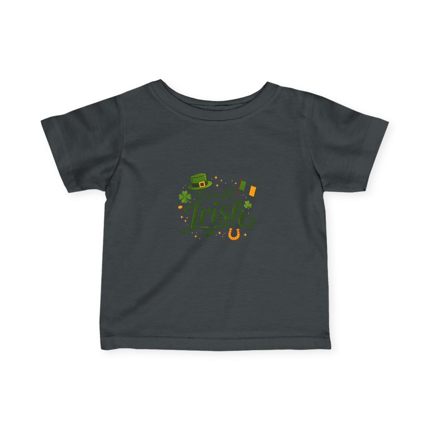 Infant Tee — "I'm a Lil' Irish" St. Patrick's Day Baby Shirt
