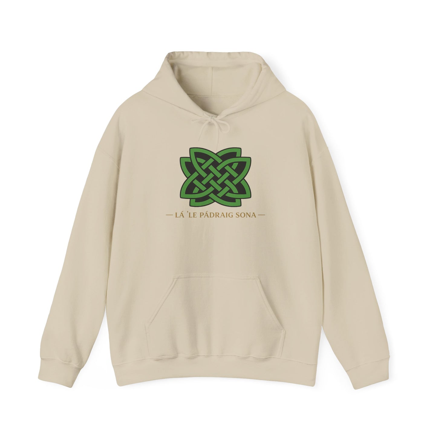 St. Patrick's Celtic Knot Hoodie – Lá Fhéile Pádraig Sona Irish Pride Sweatshirt