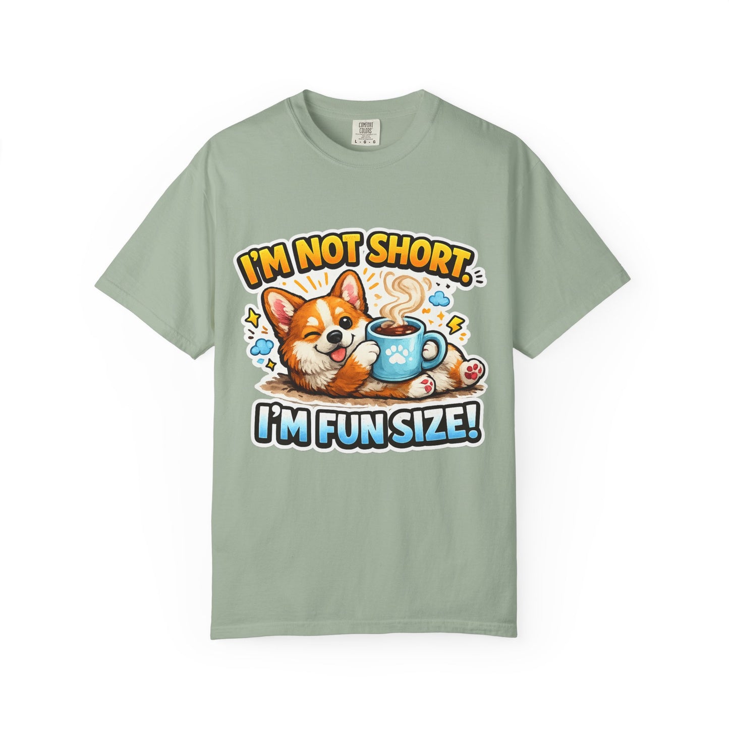 Corgi "I'm Not Short, I'm Fun Size" T-Shirt
