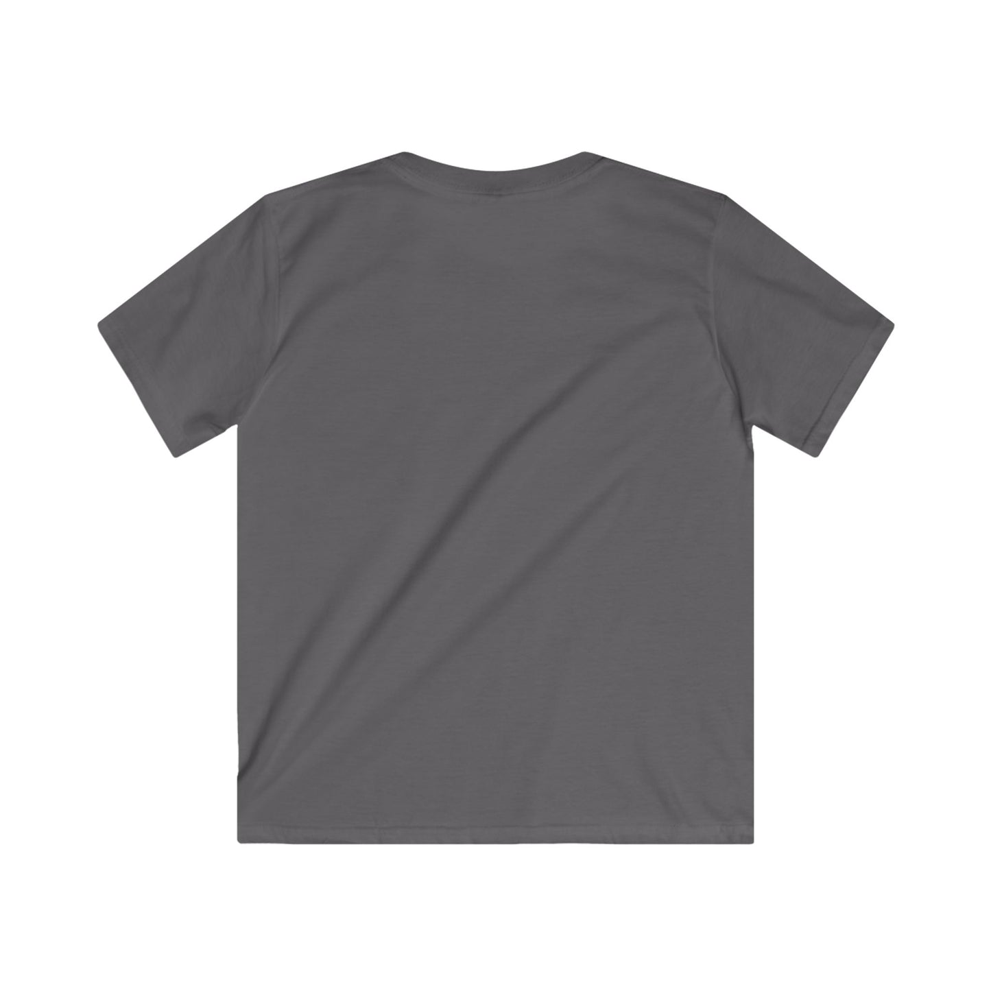 Cute Cat Drinking Boba-Kids Softstyle Tee