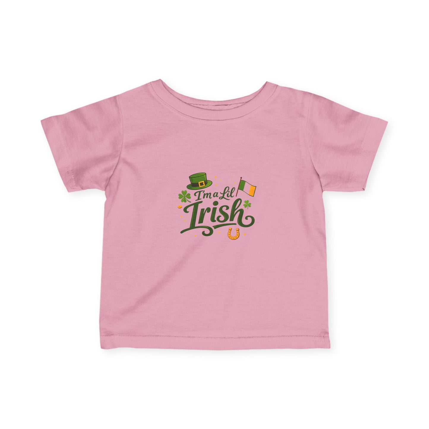 Infant Tee — "I'm a Lil' Irish" St. Patrick's Day Baby Shirt