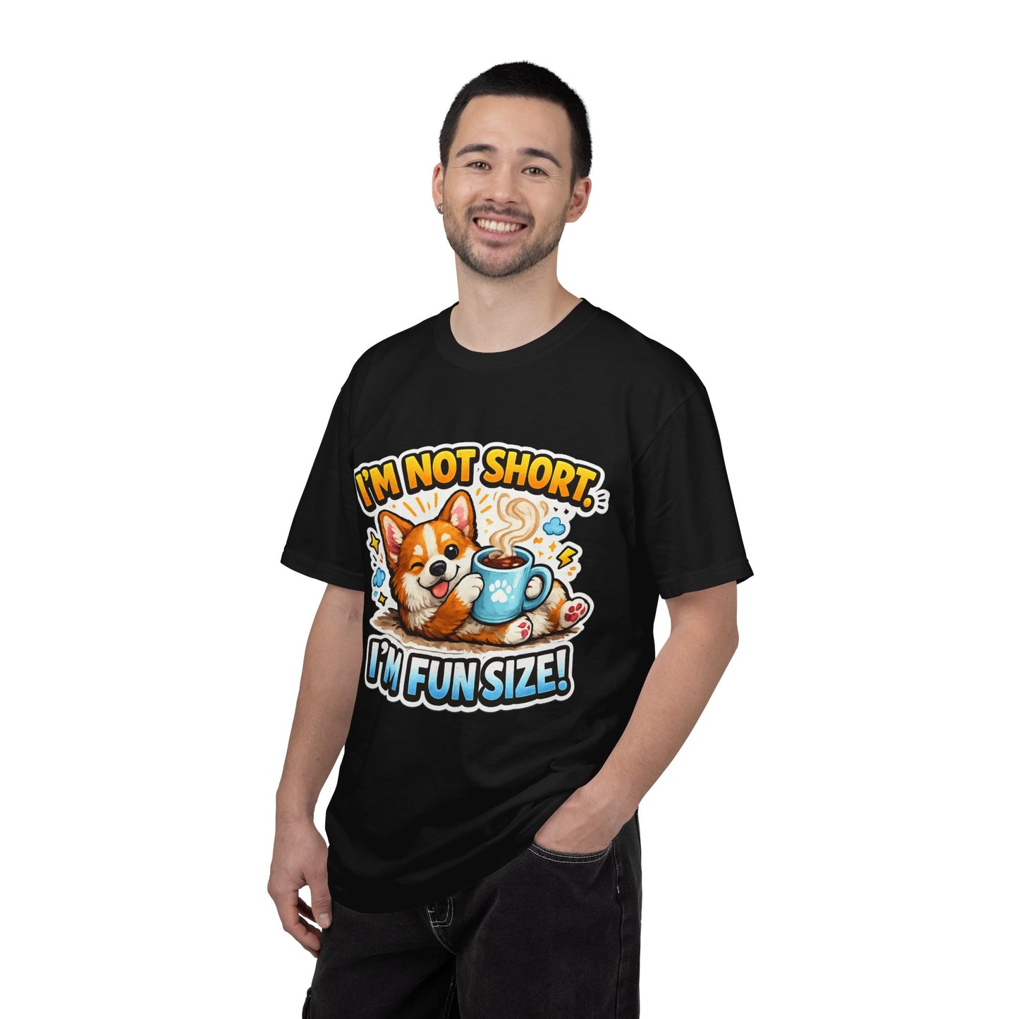 Corgi "I'm Not Short, I'm Fun Size" T-Shirt