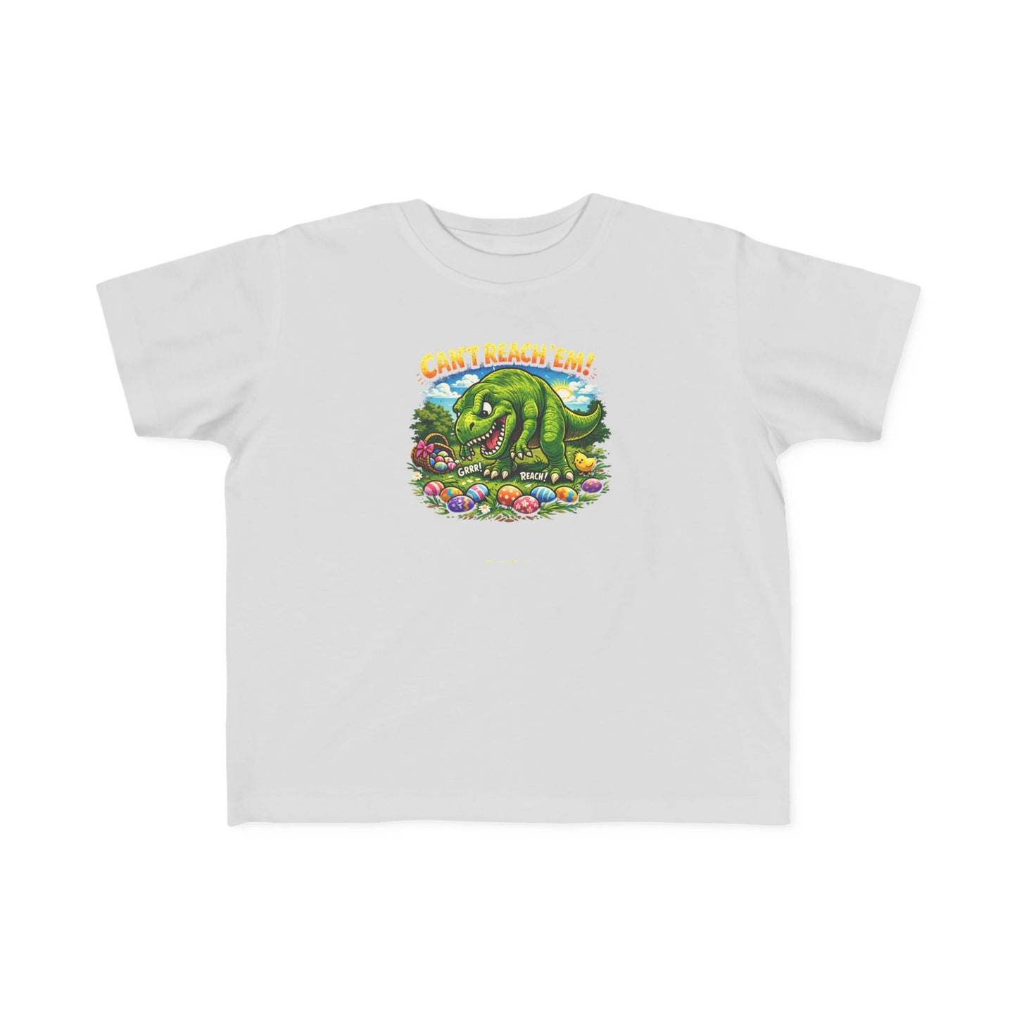 Toddler T-Shirt — T-REX "Can't Reach Me" Graphic