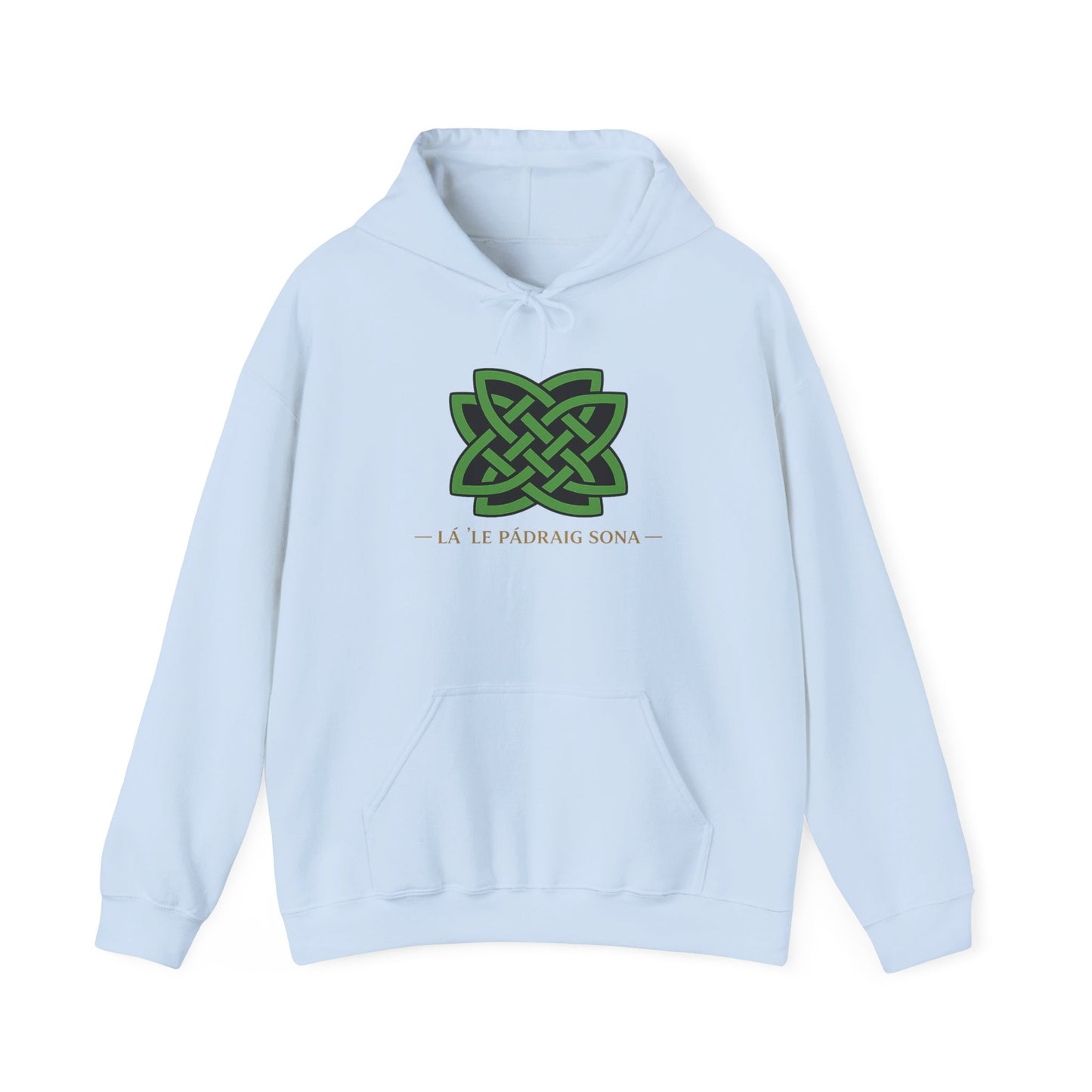 St. Patrick's Celtic Knot Hoodie – Lá Fhéile Pádraig Sona Irish Pride Sweatshirt