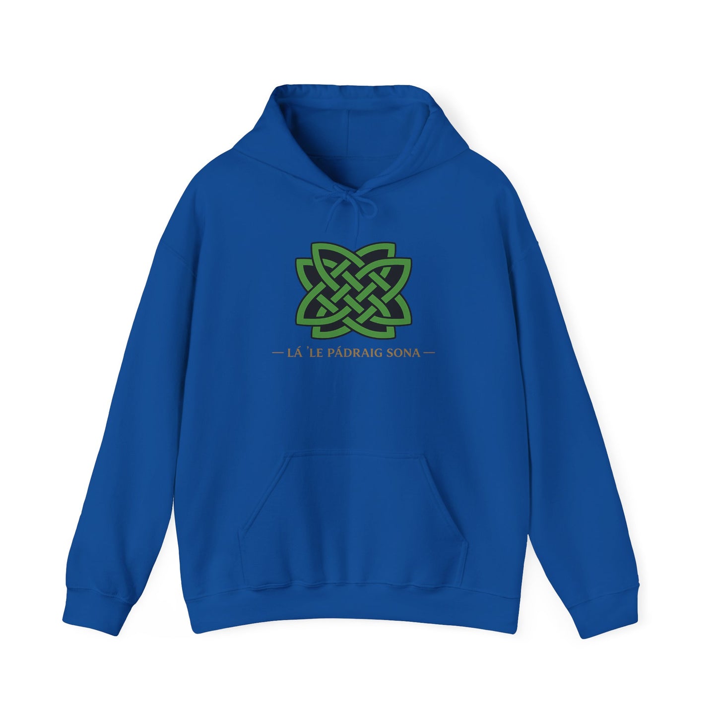 St. Patrick's Celtic Knot Hoodie – Lá Fhéile Pádraig Sona Irish Pride Sweatshirt