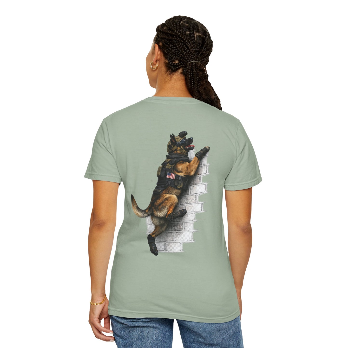 German Shepherd K9 Climbing T‑Shirt