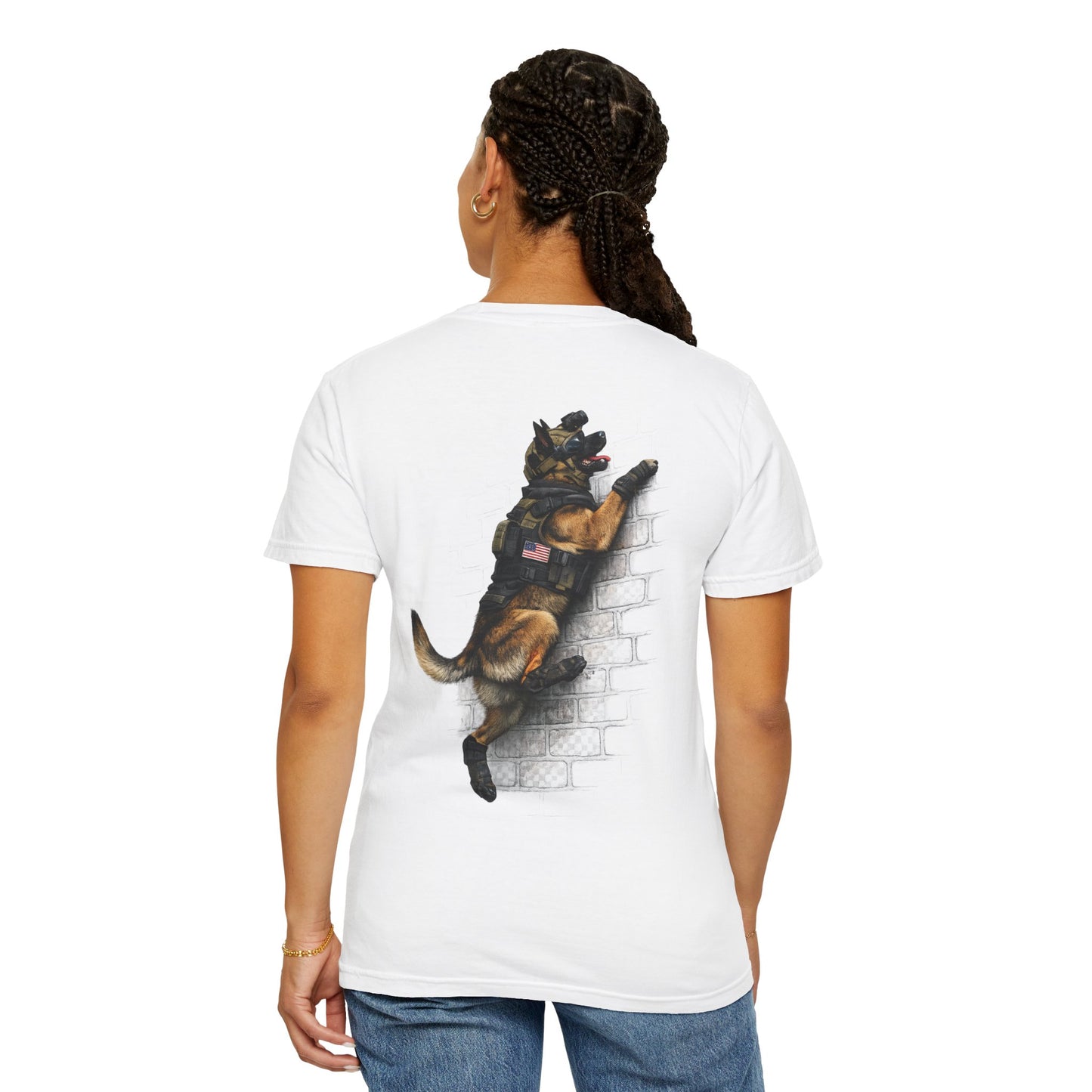 German Shepherd K9 Climbing T‑Shirt