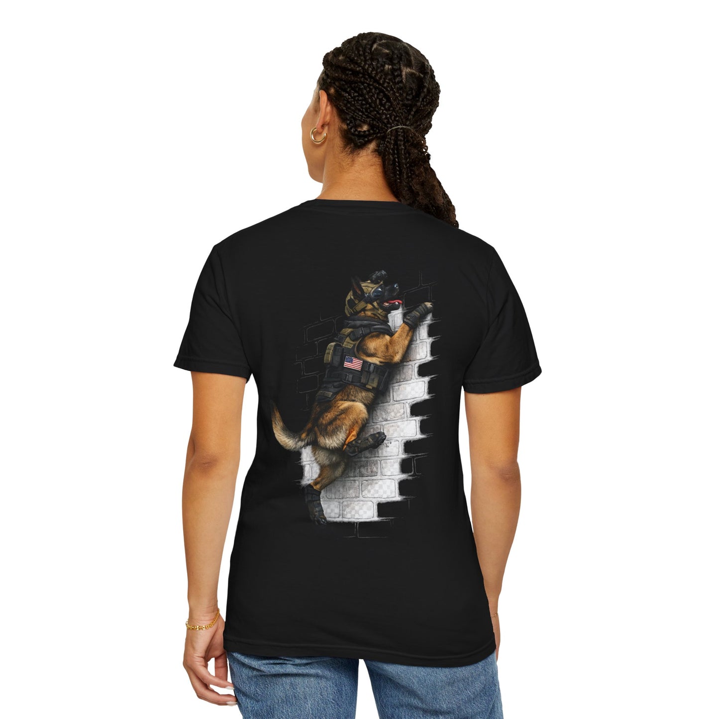 German Shepherd K9 Climbing T‑Shirt