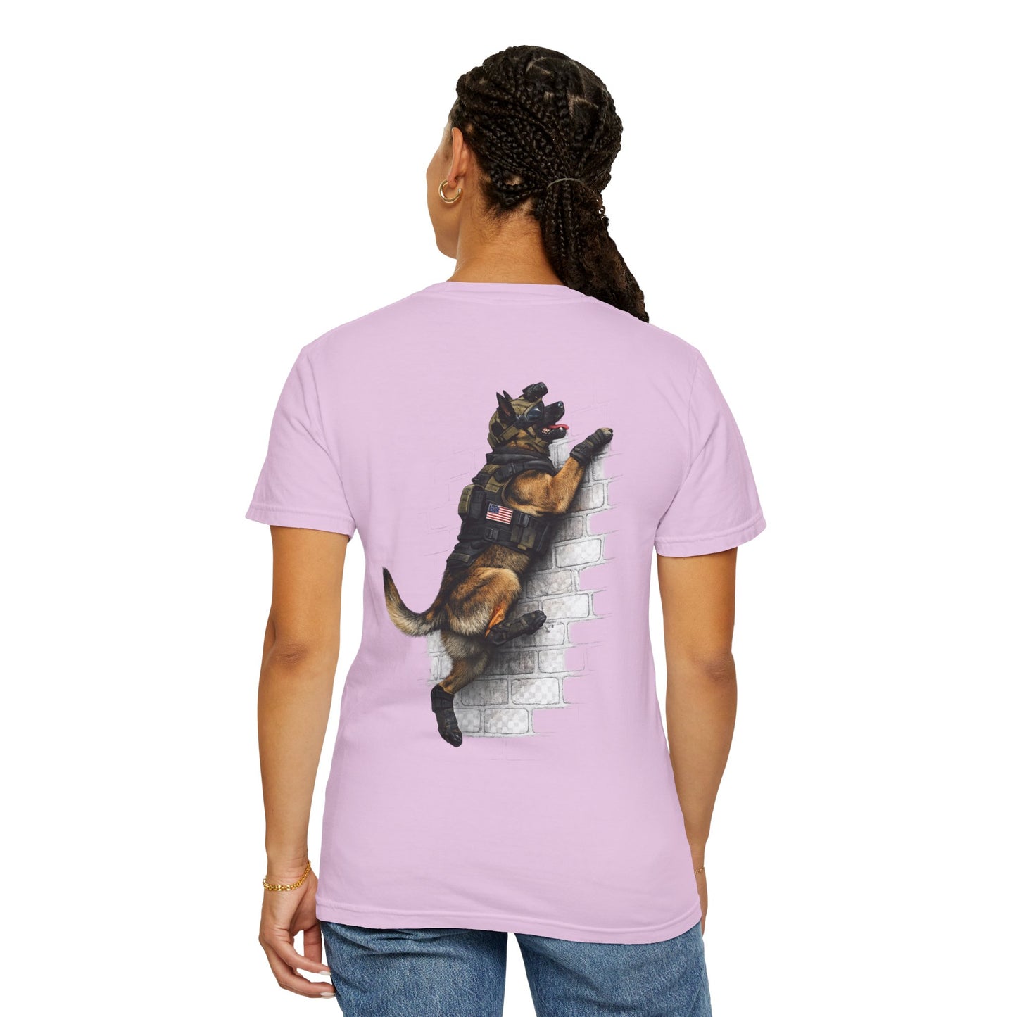 German Shepherd K9 Climbing T‑Shirt