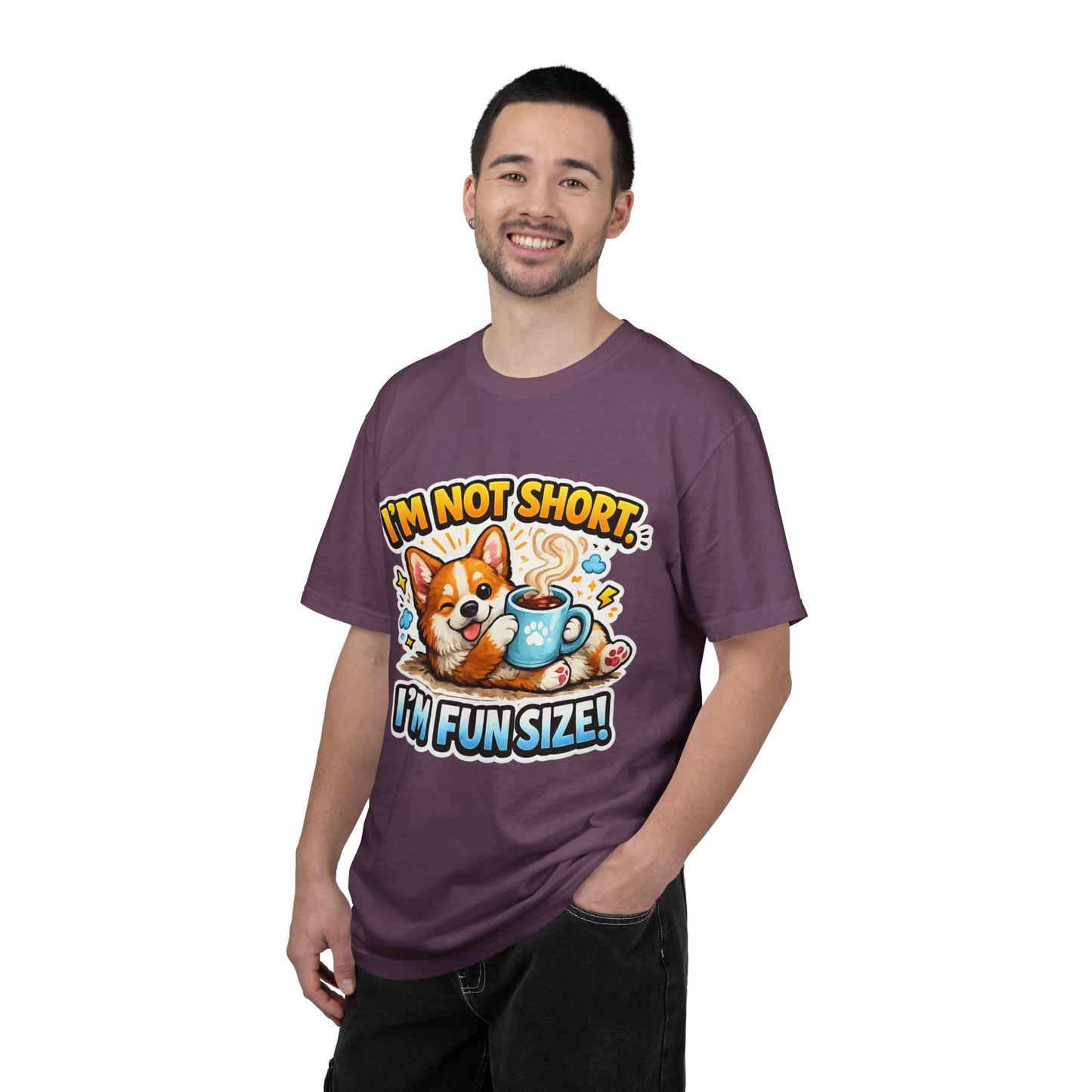 Corgi "I'm Not Short, I'm Fun Size" T-Shirt