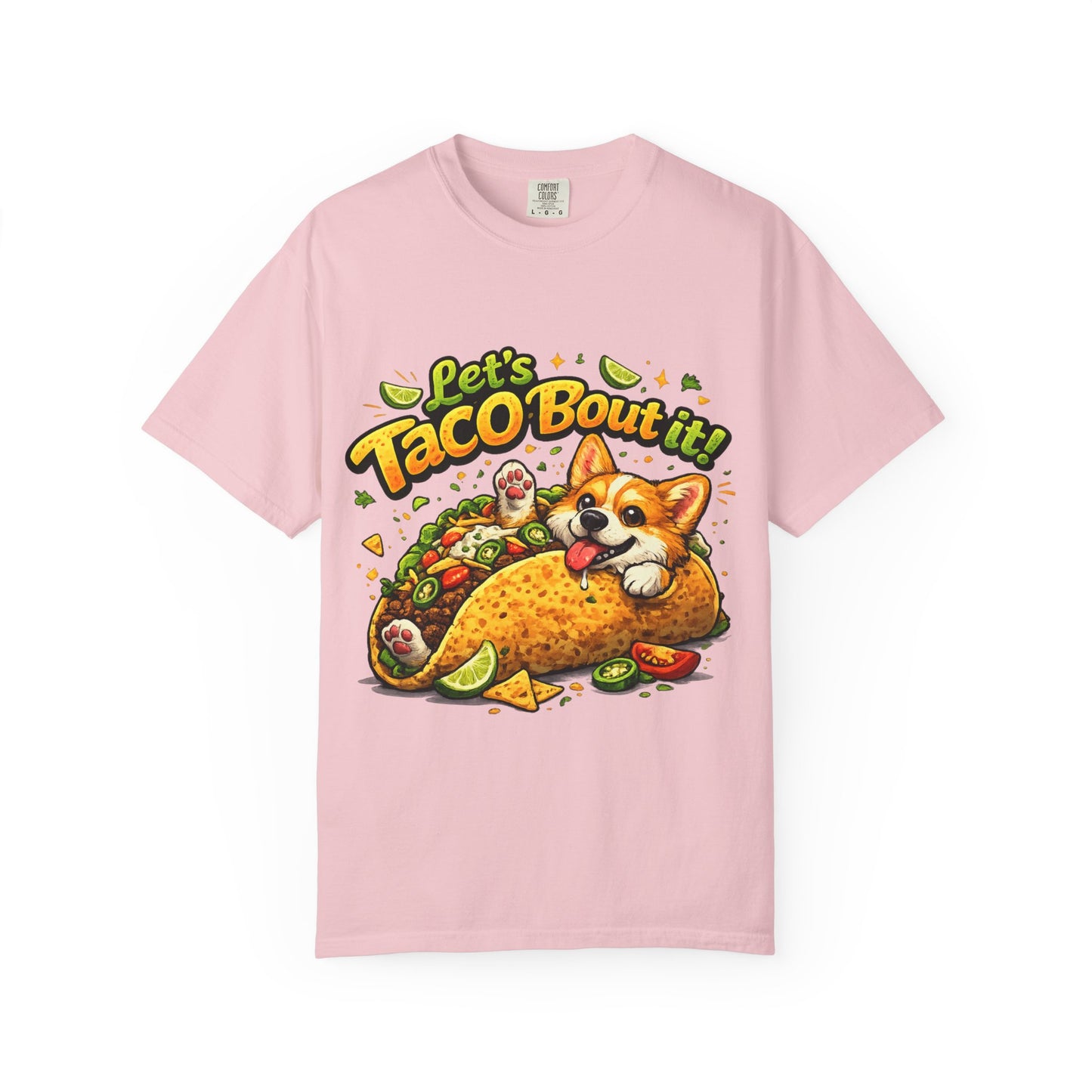 Let's Taco 'Bout It Corgi Taco T-Shirt