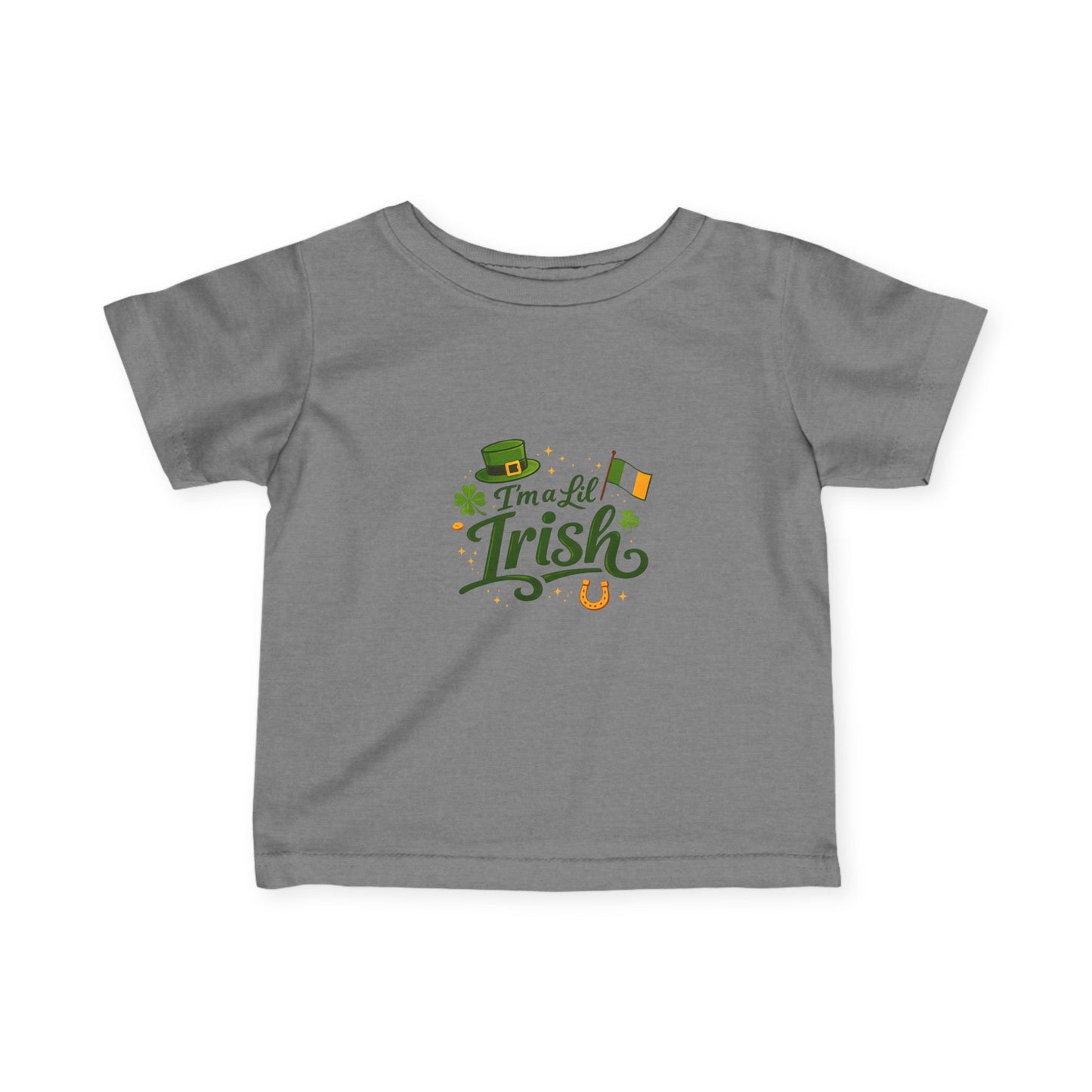 Infant Tee — "I'm a Lil' Irish" St. Patrick's Day Baby Shirt