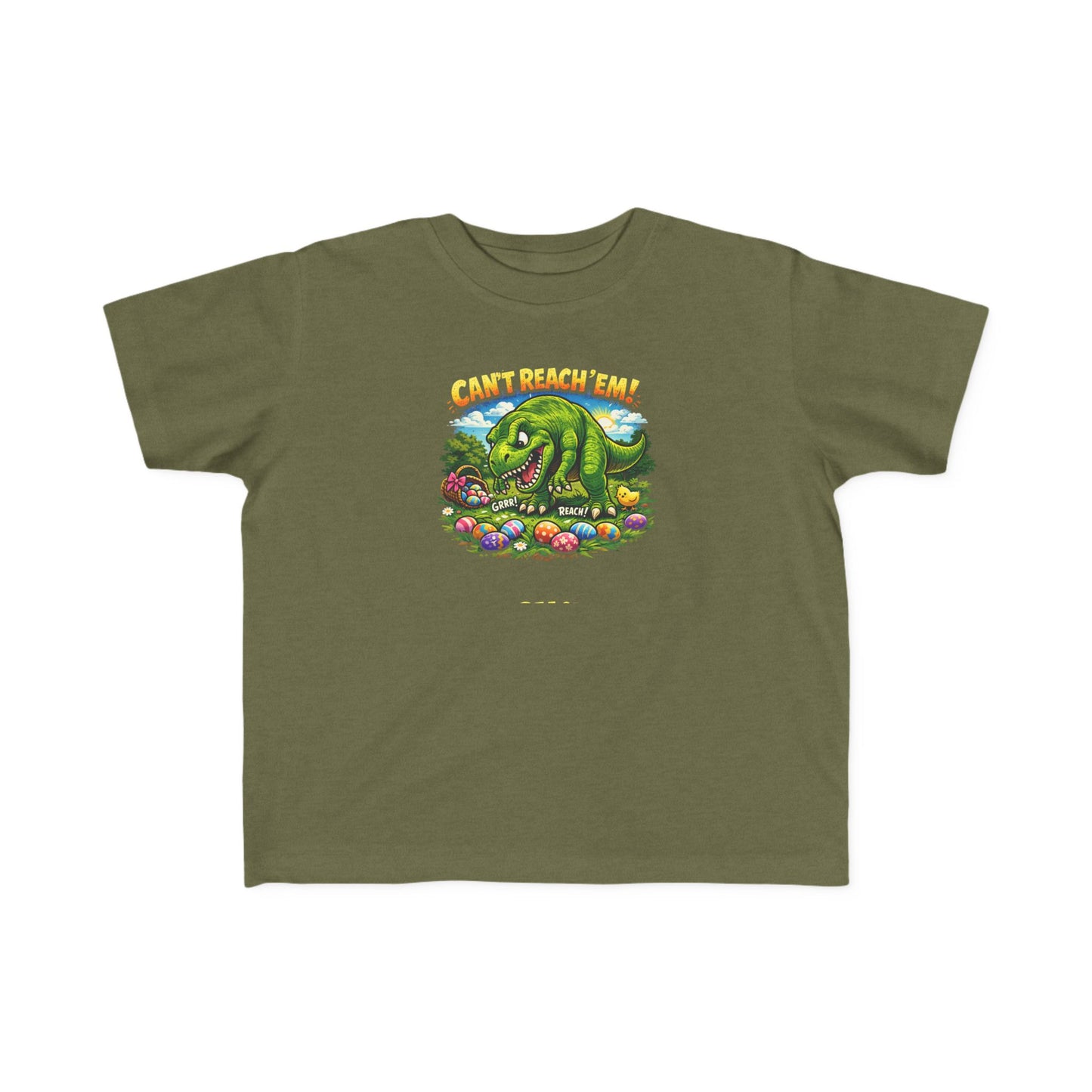 Toddler T-Shirt — T-REX "Can't Reach Me" Graphic