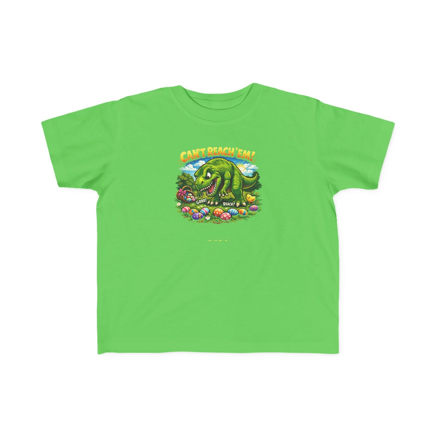 Toddler T-Shirt — T-REX "Can't Reach Me" Graphic