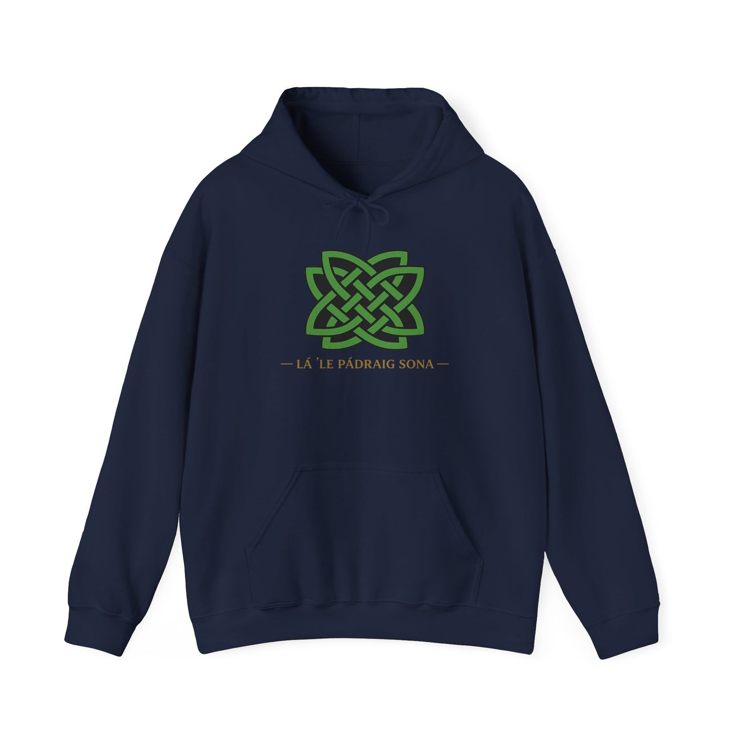 St. Patrick's Celtic Knot Hoodie – Lá Fhéile Pádraig Sona Irish Pride Sweatshirt