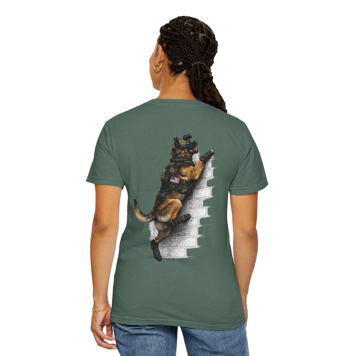 German Shepherd K9 Climbing T‑Shirt
