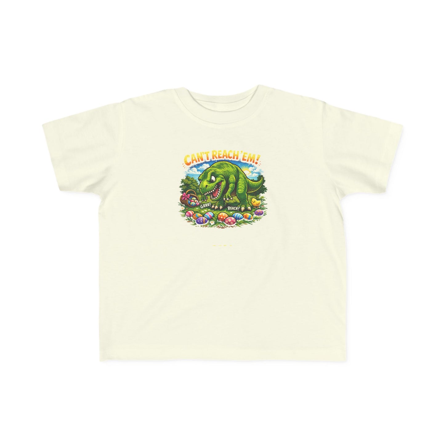 Toddler T-Shirt — T-REX "Can't Reach Me" Graphic