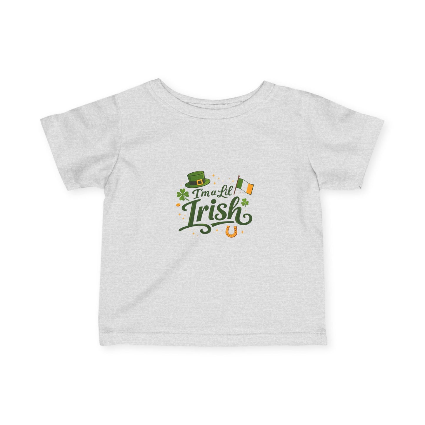 Infant Tee — "I'm a Lil' Irish" St. Patrick's Day Baby Shirt