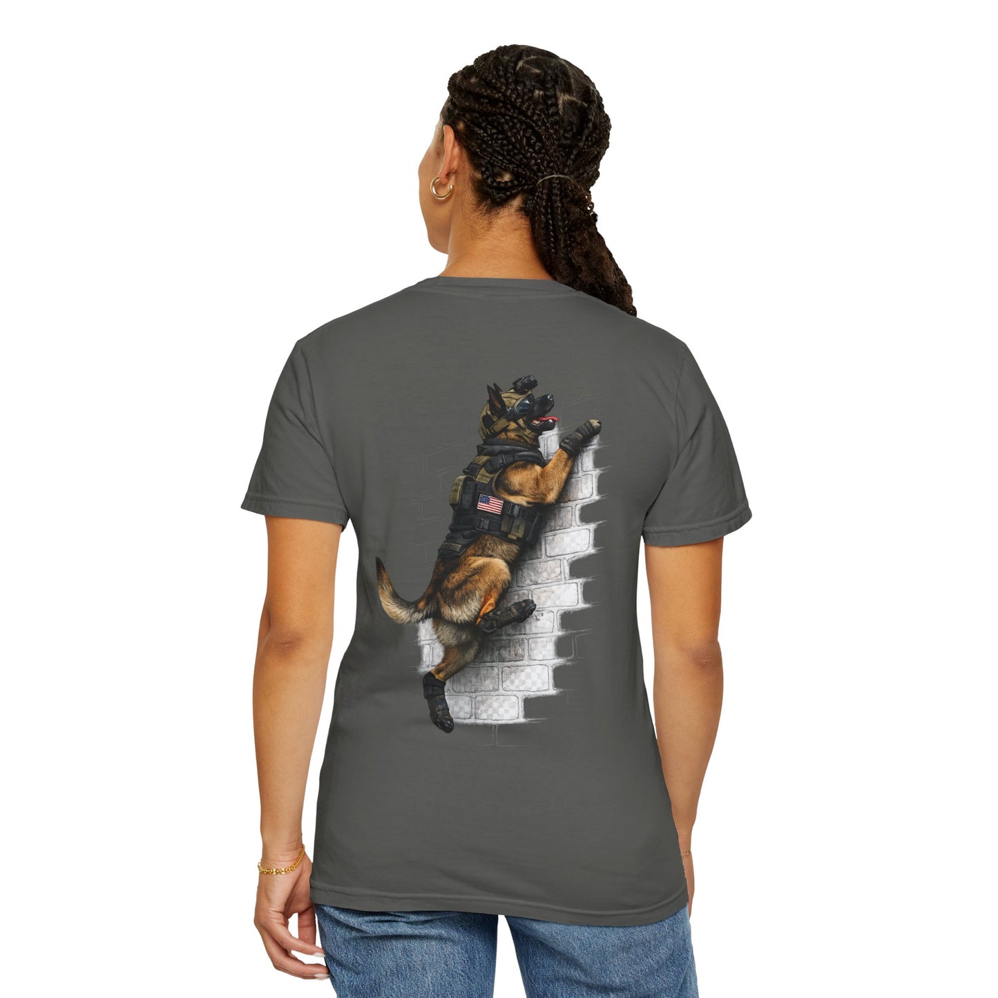 German Shepherd K9 Climbing T‑Shirt