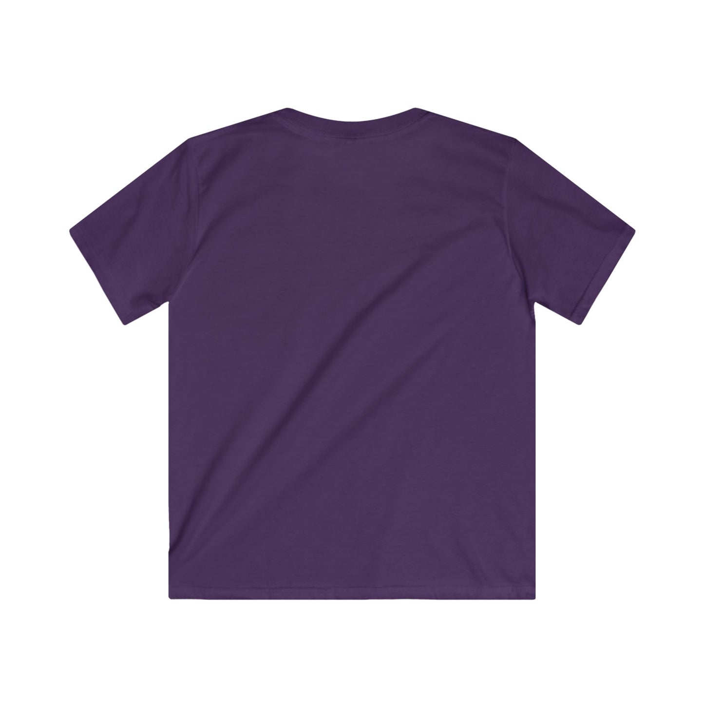 Kids T-Shirt — 'Donut Worry, Be Happy' Cute Cat on Donut Graphic Tee