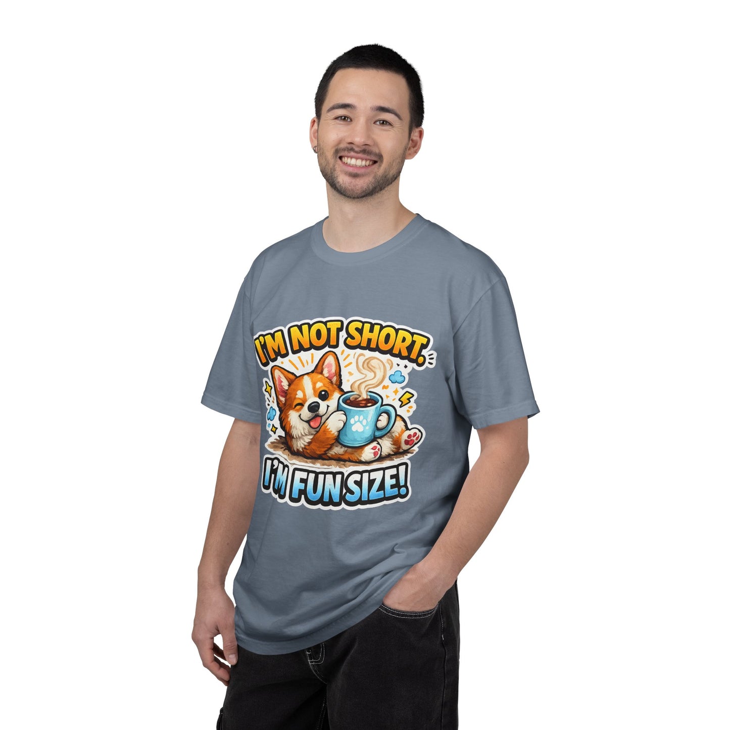 Corgi "I'm Not Short, I'm Fun Size" T-Shirt