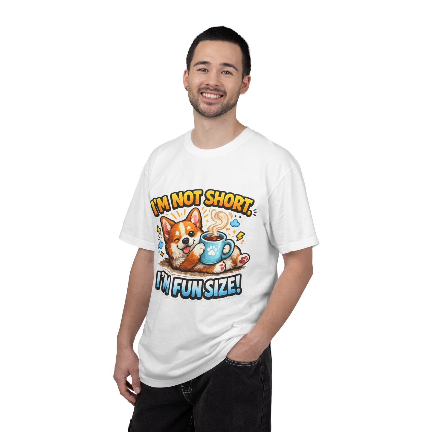 Corgi "I'm Not Short, I'm Fun Size" T-Shirt
