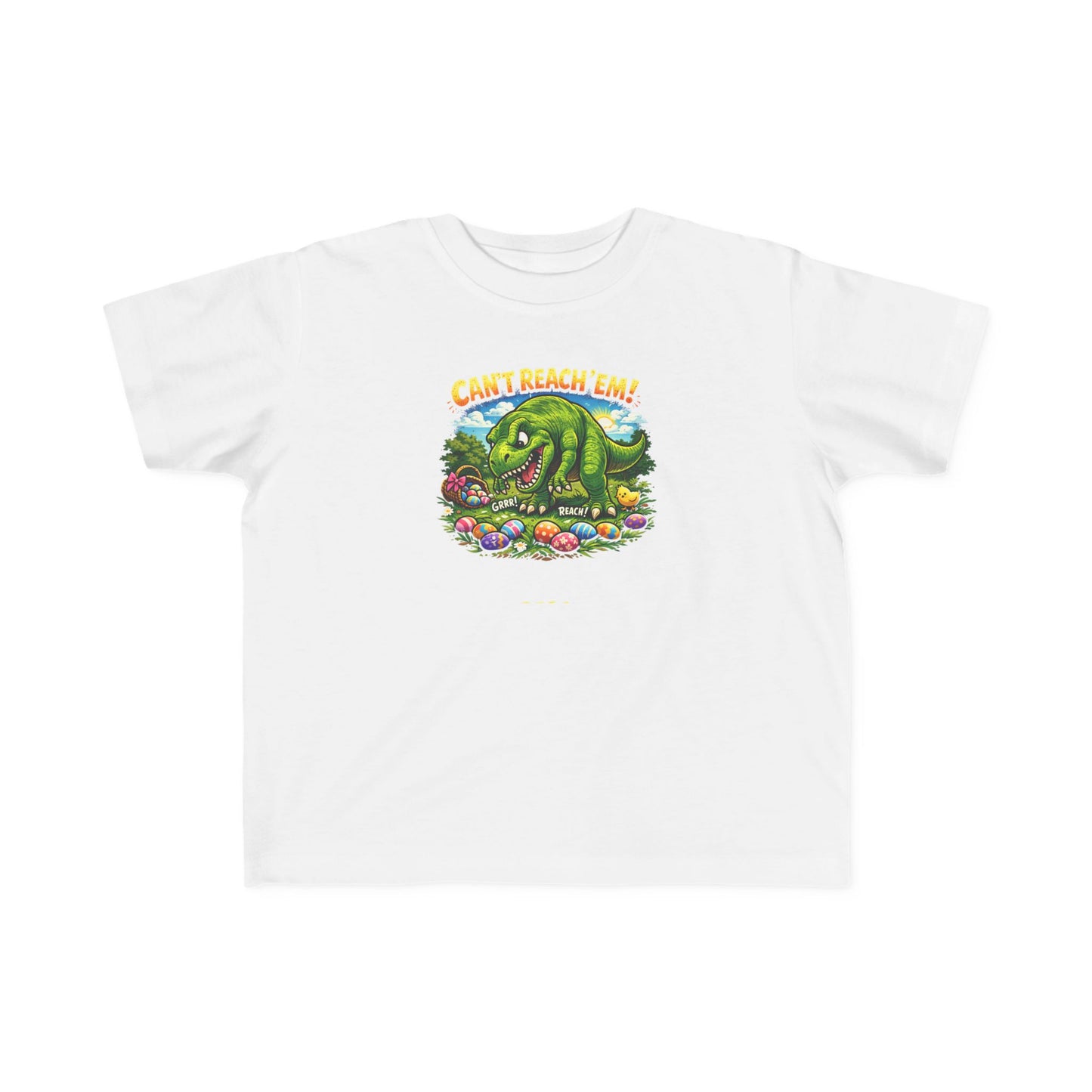 Toddler T-Shirt — T-REX "Can't Reach Me" Graphic