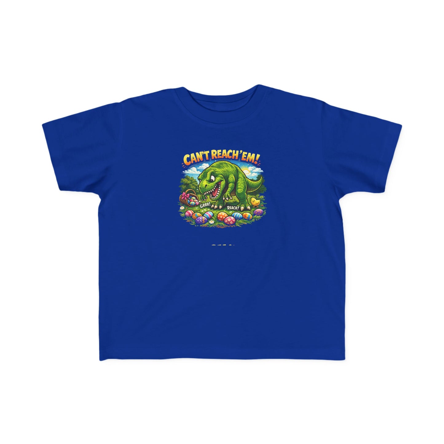 Toddler T-Shirt — T-REX "Can't Reach Me" Graphic