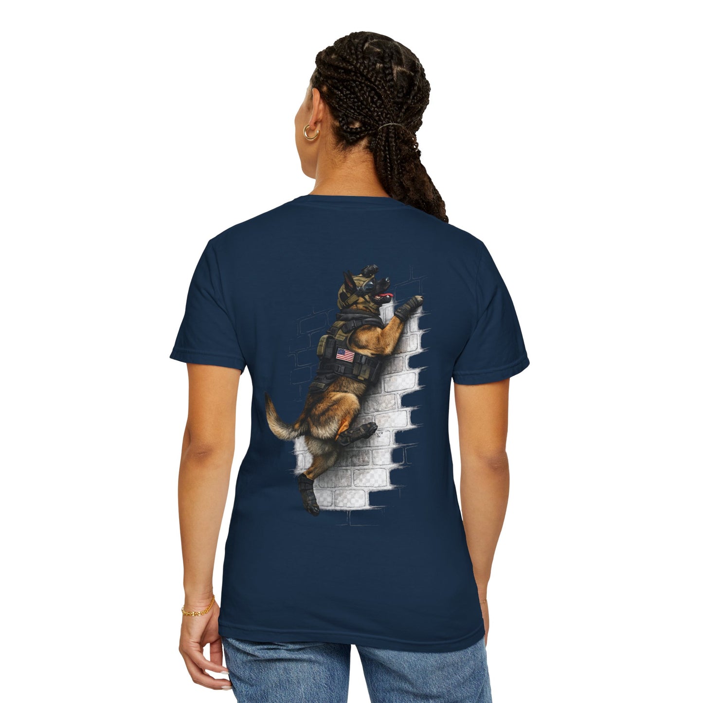 German Shepherd K9 Climbing T‑Shirt