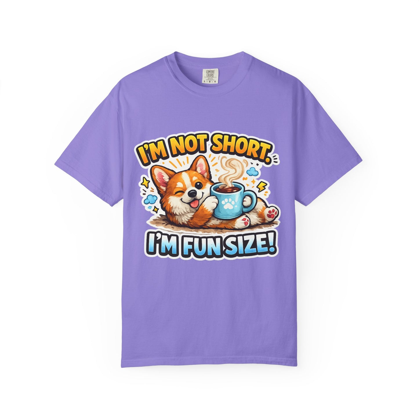 Corgi "I'm Not Short, I'm Fun Size" T-Shirt