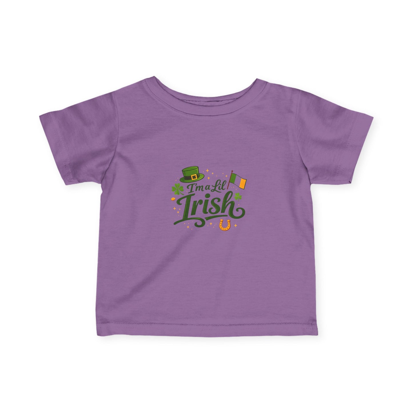 Infant Tee — "I'm a Lil' Irish" St. Patrick's Day Baby Shirt