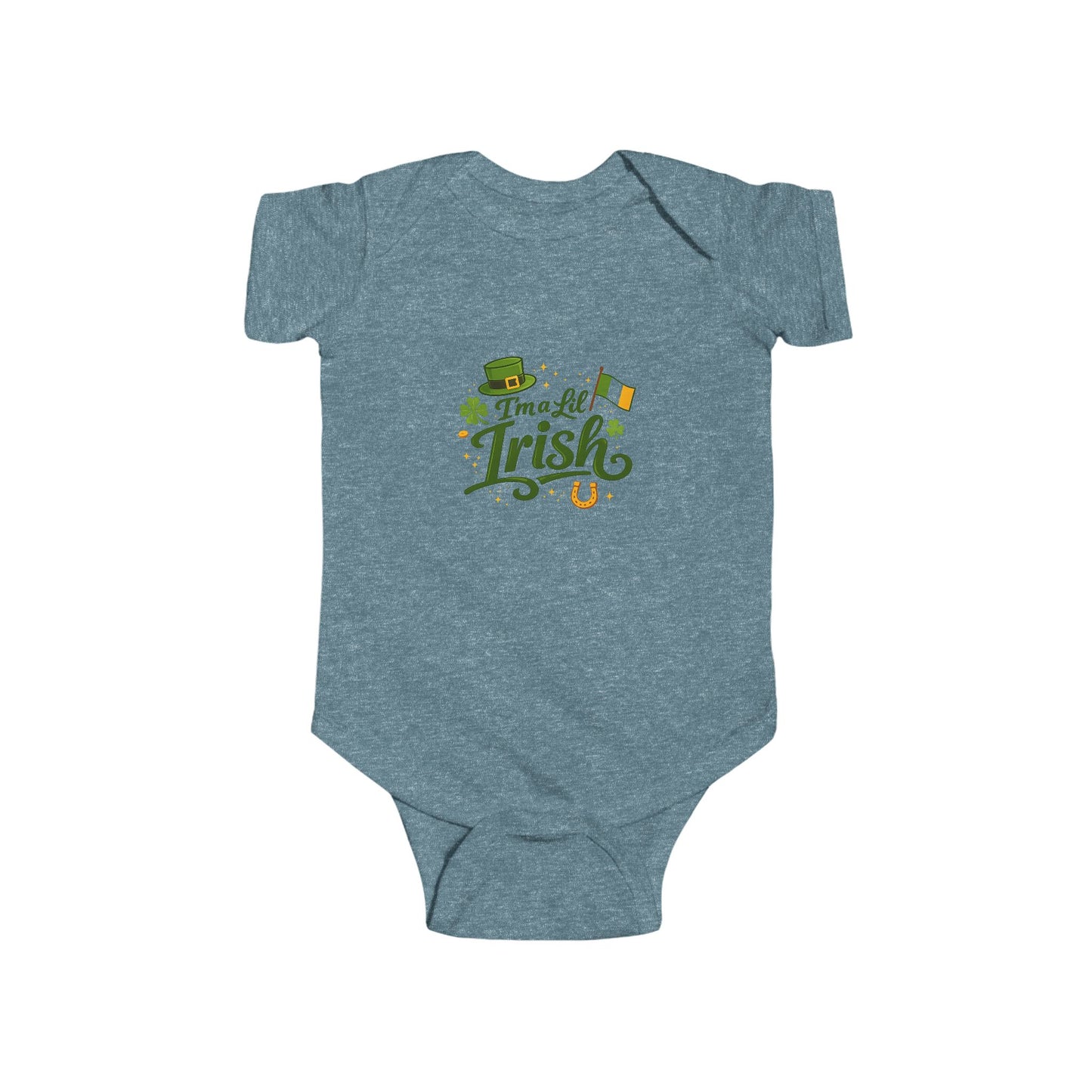 "I'm a Little Irish" St. Patrick's Day Baby Onesie